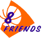 8 Friends Logo